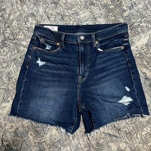 GAP Jean Shorts 4” High rise